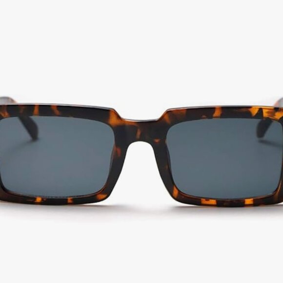 Sunglasses For Women Minimalist Classic Design Fashion UV400 Square Sun Glasses - Picture 6 of 7